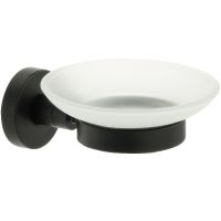 Мыльница Fixsen Comfort Black FX-86008 Черная матовая — фото 1, Мыльницы