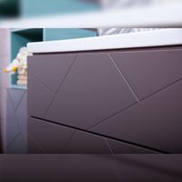 Товар: Тумба под раковину Бриклаер Кристалл 70 4627125414527 подвесная Софт Графит Ясень Анкор темный - фото 3 Тумба под раковину Бриклаер Кристалл 70 4627125414527 подвесная Софт Графит Ясень Анкор темный — фото 3, Мебель для ванной