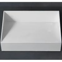 Раковина-чаша Abber Stein 60 AS2623 Белая матовая — фото 2, Раковины накладные