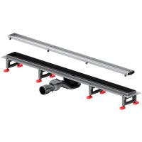 Товар: Душевой лоток AM.PM MasterFlow 90 W01SC-U11-090-04SB с решеткой Хром матовый / под плитку Tile - фото 2 Душевой лоток AM.PM MasterFlow 90 W01SC-U11-090-04SB с решеткой Хром матовый / под плитку Tile — фото 2, Душевые лотки