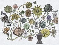 Товар: Фреска Ortograf Grafika Natura 31528 Фактура бархат FX Флизелин (3,5*2,7) Белый/Разноцветный, Цветы/Абстракция - фото 2 Фреска Ortograf Grafika Natura 31528 Фактура бархат FX Флизелин (3,5*2,7) Белый/Разноцветный, Цветы/Абстракция — фото 2, Фрески