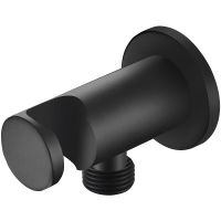 Шланговое подключение Aquatek AQ2455MB Черное матовое — фото 1, Шланговые подключения