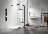 Товар: Душевая перегородка Aquatek 100 AQ WIW Print 10020BL профиль Черный стекло прозрачное - фото 2 Душевая перегородка Aquatek 100 AQ WIW Print 10020BL профиль Черный стекло прозрачное — фото 2, Душевые перегородки