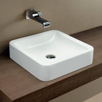 Товар: Раковина-чаша Flaminia Nile 40 NL40A Белая - фото 2 Раковина-чаша Flaminia Nile 40 NL40A Белая — фото 2, Раковины