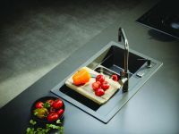 Товар: Кухонная мойка Alveus Granital Atrox 50 Beige G55 790x500 1132000 Бежевая - фото 6 Кухонная мойка Alveus Granital Atrox 50 Beige G55 790x500 1132000 Бежевая — фото 6, Кухонные мойки