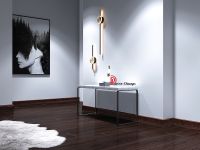 Плинтус Decor-Dizayn 706-82SH 2400x13x80 мм — фото 3, Плинтуса напольные