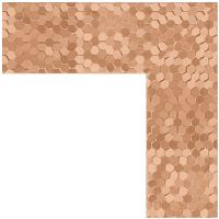 Товар: Зеркало Evoform Definite 96х76 BY 3274 в багетной раме - Соты медь 70 мм - фото 2 Зеркало Evoform Definite 96х76 BY 3274 в багетной раме - Соты медь 70 мм — фото 2, Мебель для ванной