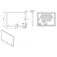 Товар: Зеркало Esbano 80 ESMI2073RDS с подсветкой с сенсорным выключателем с подогревом и часами - фото 3 Зеркало Esbano 80 ESMI2073RDS с подсветкой с сенсорным выключателем с подогревом и часами — фото 3, Мебель для ванной