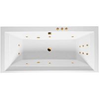 Акриловая ванна Excellent Crown Grand 190x90 WAEX.CRG19.SMART.GL с гидромассажем — фото 1, Ванны