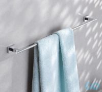 Товар: Полотенцедержатель Grohe Essentials Cube 40509001 Хром - фото 2 Полотенцедержатель Grohe Essentials Cube 40509001 Хром — фото 2, Полотенцедержатели