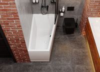 Акриловая ванна Vagnerplast Cavallo 160x90 R VPBA169CAV3PX-04 без гидромассажа — фото 4, Акриловые ванны