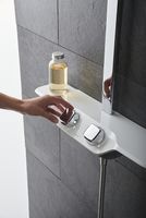 Душевая система Kludi Cockpit Discovery 8020091-00 Хром Белый — фото 10, Душевые стойки