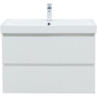 Товар: Тумба под раковину Aquanet Альтера 80 337156 подвесная Белая матовая - фото 3 Тумба под раковину Aquanet Альтера 80 337156 подвесная Белая матовая — фото 3, Мебель для ванной