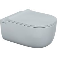 Унитаз Berges Ego XL Rimless 082118 подвесной с сиденьем Микролифт — фото 1, Подвесные унитазы