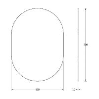 Товар: Зеркало Evoform Colora 70х50 BY 0463 с окантовкой - Черный цвет - фото 4 Зеркало Evoform Colora 70х50 BY 0463 с окантовкой - Черный цвет — фото 4, Мебель для ванной
