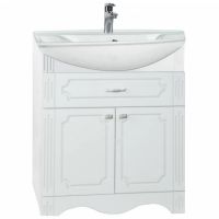 Тумба под раковину Bellezza Кантри 75 4639912000011 Белая — фото 1, Тумбы под раковину