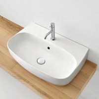 Товар: Раковина Kerasan Nolita 60 534101*1 Белая глянцевая - фото 4 Раковина Kerasan Nolita 60 534101*1 Белая глянцевая — фото 4, Раковины