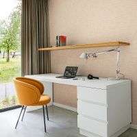 Обои LOYMINA Hygge 2 Hg12 004/2 Флизелин (1*10,05) Бежевый, Однотонные/Линии — фото 2, Обои для стен