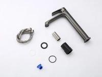 Смеситель для раковины Frap H71-9 F1071-29 Оружейная сталь — фото 7, Смесители для раковины