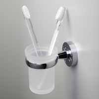 Товар: Стакан для зубных щеток WasserKRAFT Isen K-4028 Хром - фото 2 Стакан для зубных щеток WasserKRAFT Isen K-4028 Хром — фото 2, Мыльницы