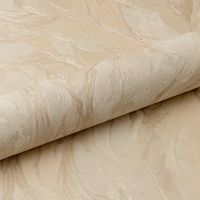 Обои Fipar Gold R 23619 Винил на флизелине (1,06*10,05) Бежевый/Золото, Мрамор/Цветы — фото 3, Обои для стен