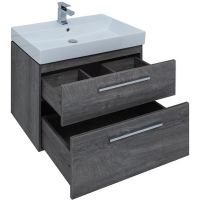 Тумба под раковину Aquanet Nova 75 242260 подвесная Дуб рошелье — фото 2, Тумбы под раковину