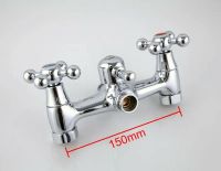 Смеситель для ванны Frap H19 F2619 универсальный Хром — фото 4, Смеситель для ванны