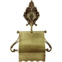 Держатель туалетной бумаги Migliore Elisabetta 16991 с крышкой Бронза — фото 1, Держатели туалетной бумаги