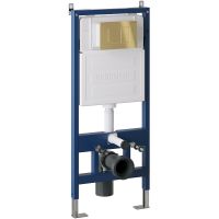 Клавиша смыва Grossman Classic 700.K31.04.30M.30M Золото глянцевое — фото 4, Кнопки смыва