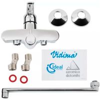 Товар: Смеситель для ванны Ideal Standard Alpha BD044AA универсальный Хром - фото 3 Смеситель для ванны Ideal Standard Alpha BD044AA универсальный Хром — фото 3, Смеситель для ванны