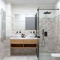 Керамическая плитка Eurotile (Rus) Istambul Grey Matt 5 IT 0022 M настенная 25х50 см — фото 2, Керамическая плитка
