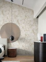 Обои Wiganford by Solo Hampton DTT2144 Винил на флизелине (1,06*10,05) Бежевый/Серый, Мрамор/Штукатурка — фото 4, Обои для стен