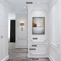 Угловой элемент молдинга Bello Deco М15У1 00-00105121 117x117x20 мм — фото 3, Молдинги