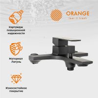 Товар: Душевая система Orange Черная арт-M04-944b - фото 4 Душевая система Orange Черная арт-M04-944b — фото 4, Душевые стойки