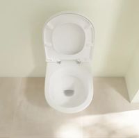 Комплект унитаза Villeroy&Boch O Novo 5660H101 с инсталляцией Tece Base 9400413 с сиденьем Микролифт и Белой клавишей смыва — фото 17, Комплекты унитаз + инсталляция
