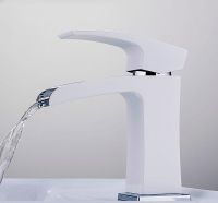 Смеситель для раковины Gappo G07 Белый Хром арт-G1007-30 — фото 8, Смесители для раковины