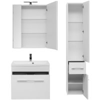 Товар: Тумба под раковину Aquanet Августа 75 210028 подвесная Белая - фото 5 Тумба под раковину Aquanet Августа 75 210028 подвесная Белая — фото 5, Тумбы под раковину