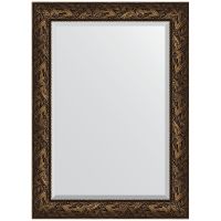 Зеркало Evoform Exclusive 109х79 BY 3469 с фацетом в багетной раме - Византия бронза 99 мм — фото 1, Мебель для ванной