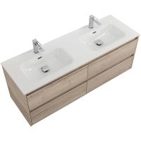 Товар: Тумба под раковину BelBagno Kraft 140 KRAFT-1400-4C-SO-2-RGB подвесная Rovere Galifax Bianco - фото 3 Тумба под раковину BelBagno Kraft 140 KRAFT-1400-4C-SO-2-RGB подвесная Rovere Galifax Bianco — фото 3, Тумбы под раковину
