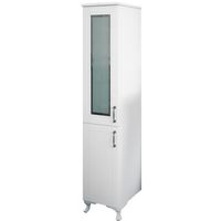 Шкаф пенал Sanflor Глория 32 L С000005722 Белый — фото 1, Пеналы для ванной комнаты