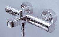 Смеситель для ванны Grohe Grohtherm 800 Cosmopolitan с термостатом Хром арт-34766000 — фото 3, Смеситель для ванны