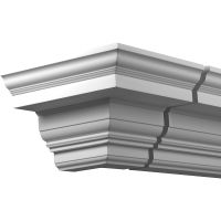 Внешний угол Европласт 4.32.312 306x195x306 мм — фото 1, Фасадный декор