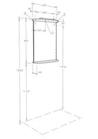 Зеркало Aquaton Минима 65 1A000502MN010 с подсветкой Белое — фото 3, Зеркала в ванную комнату