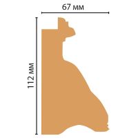 Багет Decomaster S16-1223 2900x112x67 мм — фото 2, Багеты