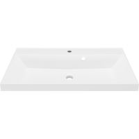 Раковина Paola Alba 80 Белая глянцевая — фото 2, Раковины