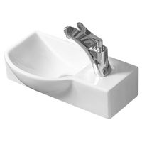 Раковина SantiLine 40 SL-2011L Белая — фото 1, Мини-раковины