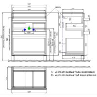 Товар: Тумба с раковиной Iddis Zodiac 60 ZOD6CBFi95K Белая - фото 8 Тумба с раковиной Iddis Zodiac 60 ZOD6CBFi95K Белая — фото 8, Мебель для ванной