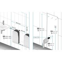 Сушилка для рук Nofer V-Jet 01303.AB Синий атлантик — фото 4, Сушилки для рук