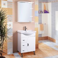 Тумба под раковину Onika Луна 60 Белая — фото 1, Тумбы под раковину