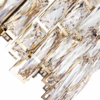 Люстра Divinare Medea 1684/01 LM-10 Прозрачная Золото — фото 3, Люстры